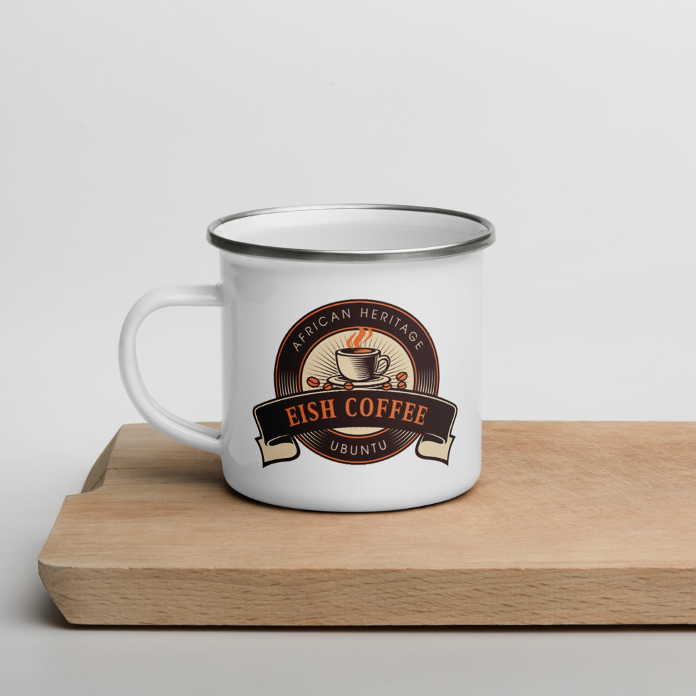 EISH COFFEE Enamel Mug - Lightweight & Durable