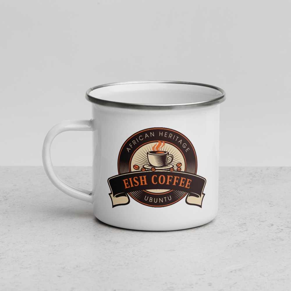 EISH COFFEE Enamel Mug - Lightweight & Durable
