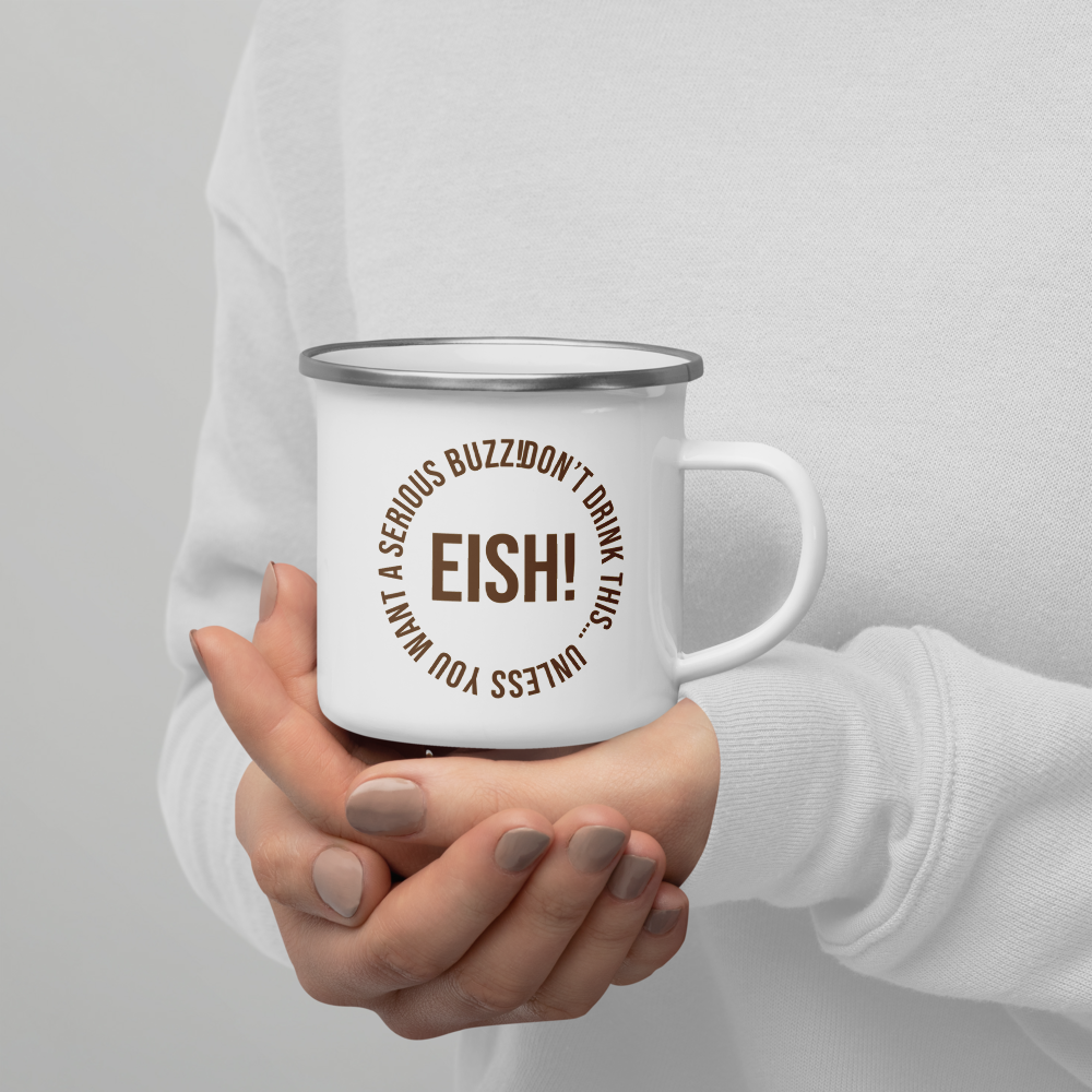 EISH COFFEE Enamel Mug - Lightweight & Durable